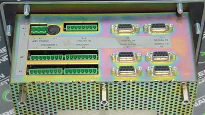 BEC Elektronik AS BUF-121-SIO Operator Interface BEC 121 Dual I/O Used
