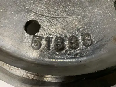 51863 316SS 9" 5-Vane Split Case Impeller