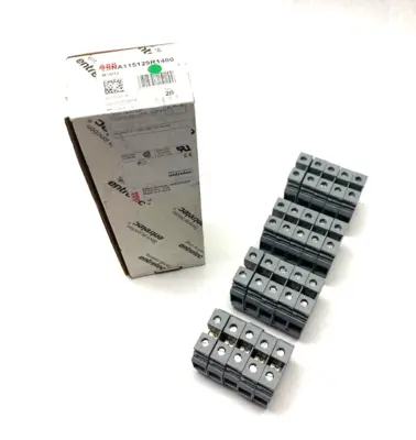 1SNA115129R1400 | ABB Entrelec  Feed-Through Terminal Block Gray 12mm BOX OF 20 - New Other