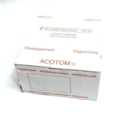 New | in-Stock Comitronic-BTI ANATOM Non-Autonomous Safety Switch, Mono-Code Switch Parts Michigan US | Maverick Industrial Sales #1390843