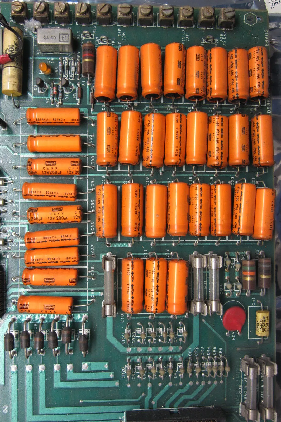 GENERAL ELECTRIC DS3800NPSE1C1A POWER SUPPLY BOARD