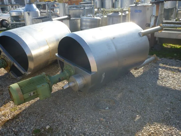 Used _UNKNOWN_ 1,500 LITRE Stainless Steel Tanks PL | Perry Equipment #145546