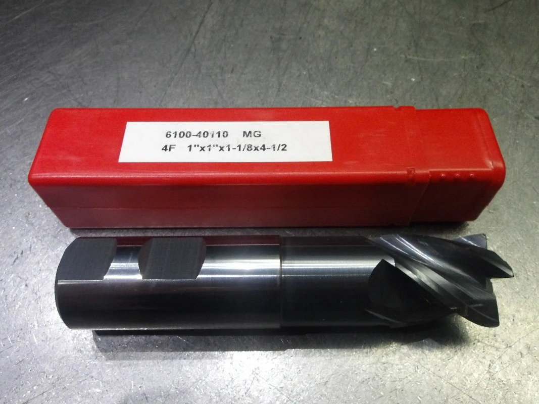 Minicut 1" 4 Flute Carbide CR Endmill 1" Shank .040" R 6100-40110 (LOC3378A)