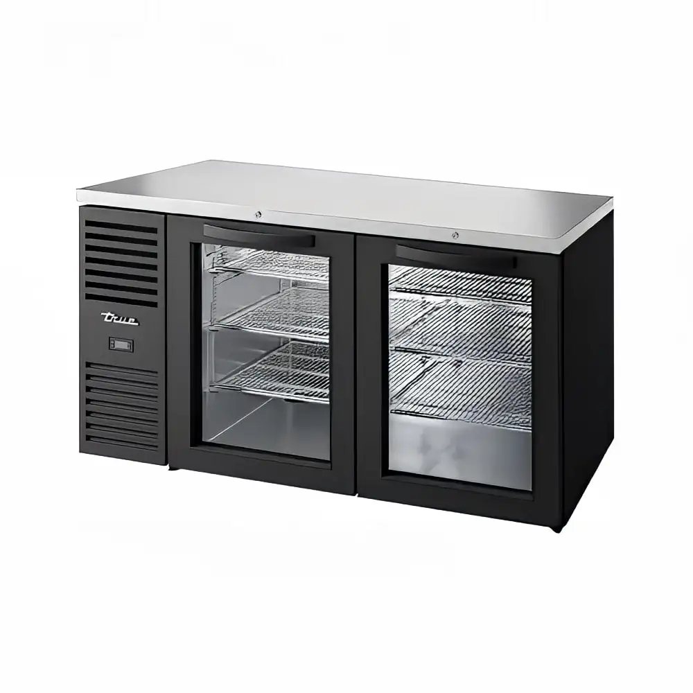 Used True TBR60-RISZ1-L-B-GG-1 Bottle Coolers Illinois US | Falcon Restaurant Supply #1373968