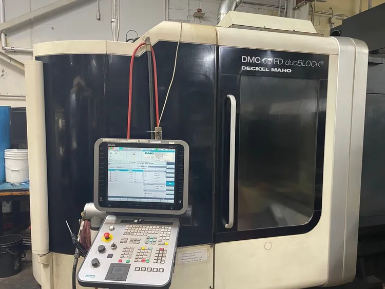 Used 2012 DMG MORI SEIKI DMC 60 FD Duoblock Vertical Machining Centers (5-Axis or More) Illinois US | Asset Exchange Corporation #718328