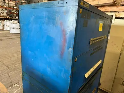 STANLEY VIDMAR CABINET TWO DRAWER STOCK HP-112