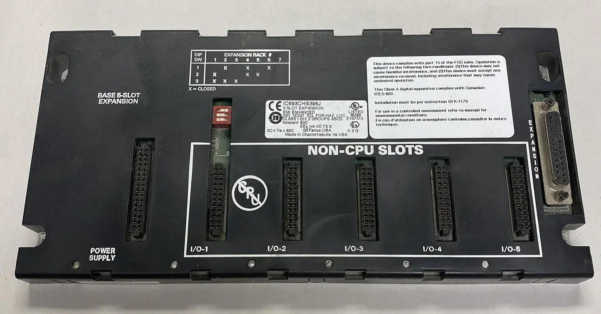 USED GE FANUC IC693CHS398J