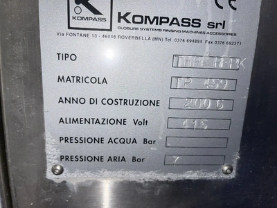 Kompass Single Head Capper Type TP 459