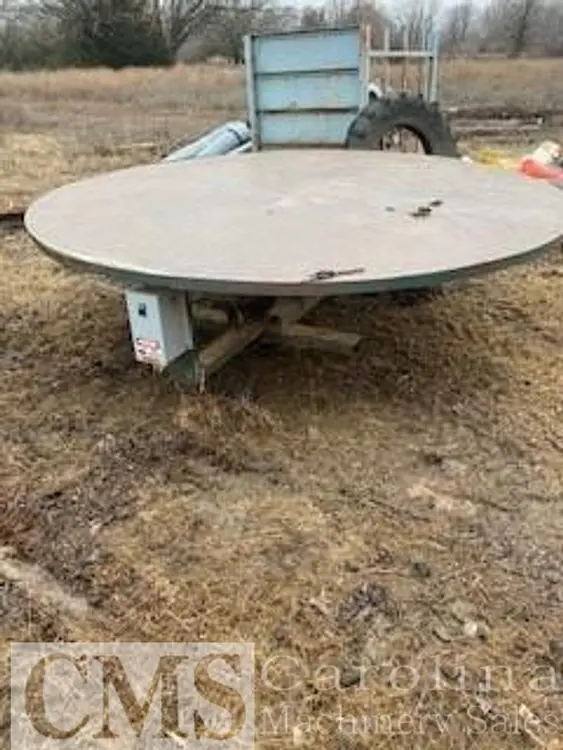 Used UNKNOWN 10' TURN TABLE WITH ELECTRIC DRIVE Sawmill Material Handling North Carolina US | CAROLINA MACHINERY SALES #422213