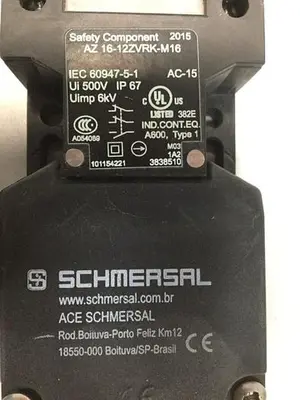 USED SCHMERSAL AZ 16-12ZVRK-M16