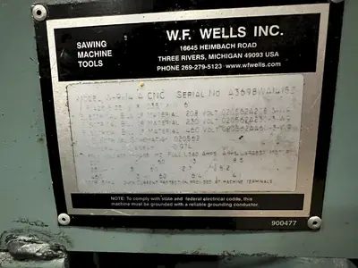 NEW W.F. WELLS W-914-A