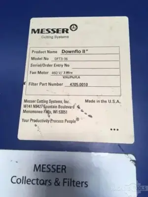 USED 2012 MESSER PLATEMASTER