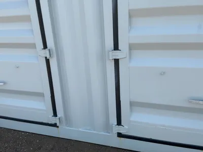 2026 40’L x 8’W x 9’ 6”T High Cube Shipping/Ground Container, swing doors on one end and four sets o...