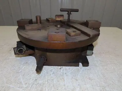 Air-Hydraulics 15" Pneumatic Rotary Index Table  -Needs Repair