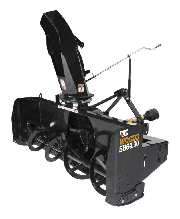 New | in-Stock 2026 WOODS SB64.30 3-Point Snowblowers Pennsylvania US | Zimmerman Farm Service #1410324