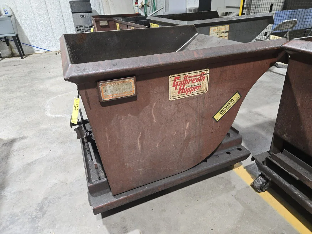 (1) Dump Hopper (Contents Excluded)