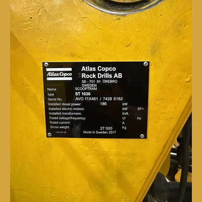 Used 2017 ATLAS COPCO (EPIROC) ST1030 Wheel Loaders MX | Savona Equipment LTD #1442818