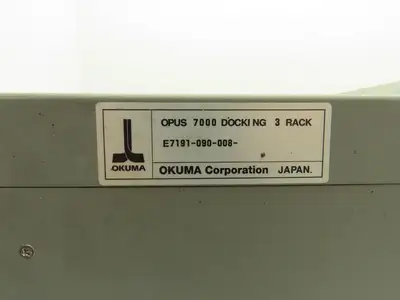 Okuma E7191-090-008 Opus7000 PLC Chassis Enclosure Only