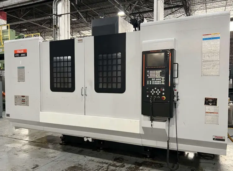 Used 2010 MAZAK VTC-200C Vertical Machining Centers Ohio US | Toolquip, Inc. #1070274
