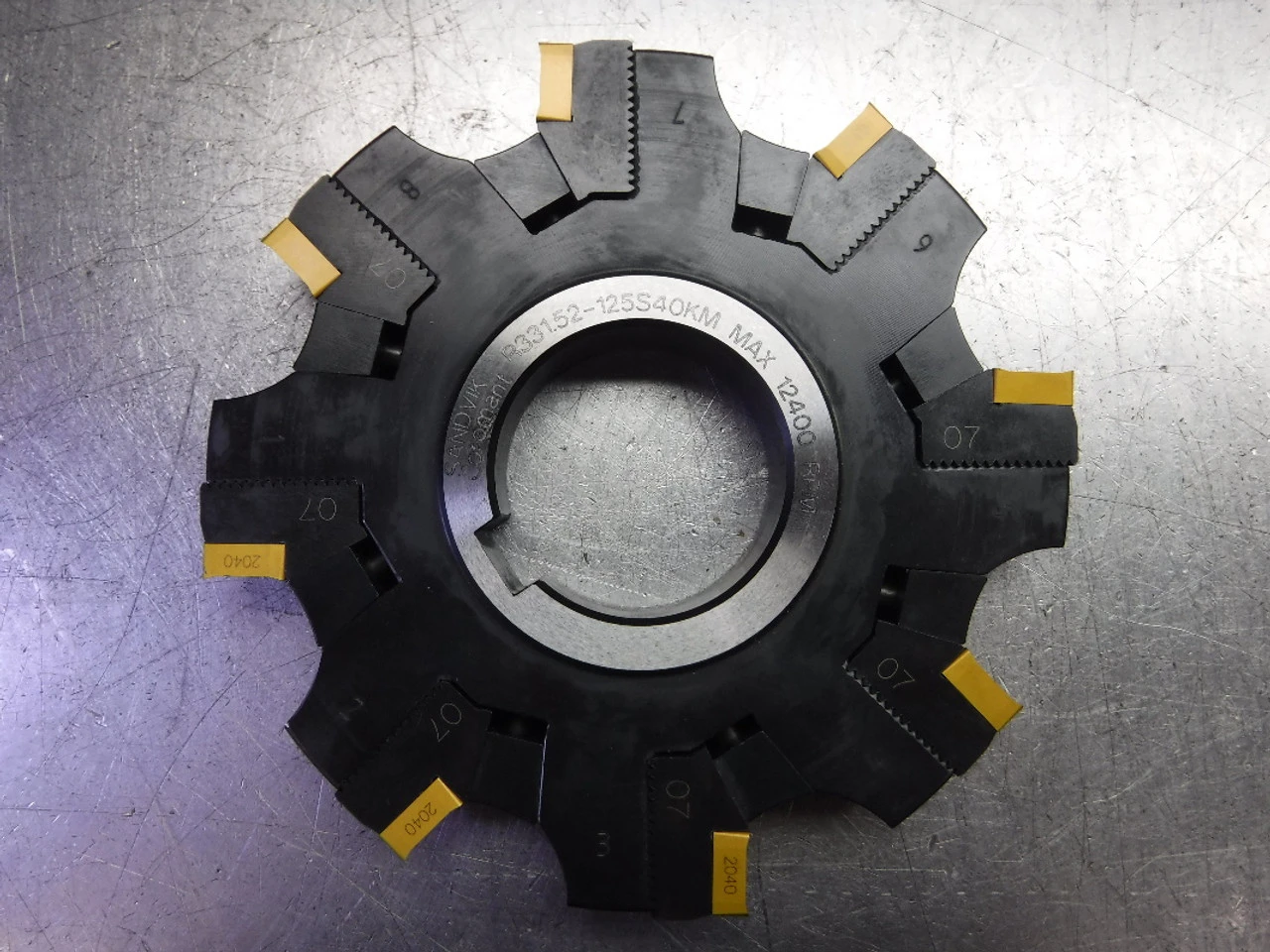 Sandvik 125mm Adjustable Half Side Slot Mill R331.52-125S40KM (LOC2933B)
