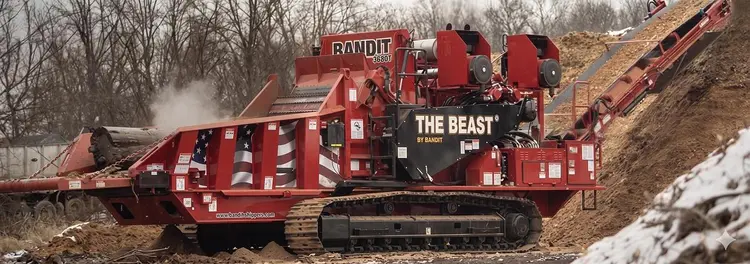 New | in-Stock BANDIT 3680XP Forestry Grinders Indiana US | Franklin Rock & Recycle LLC #1354560
