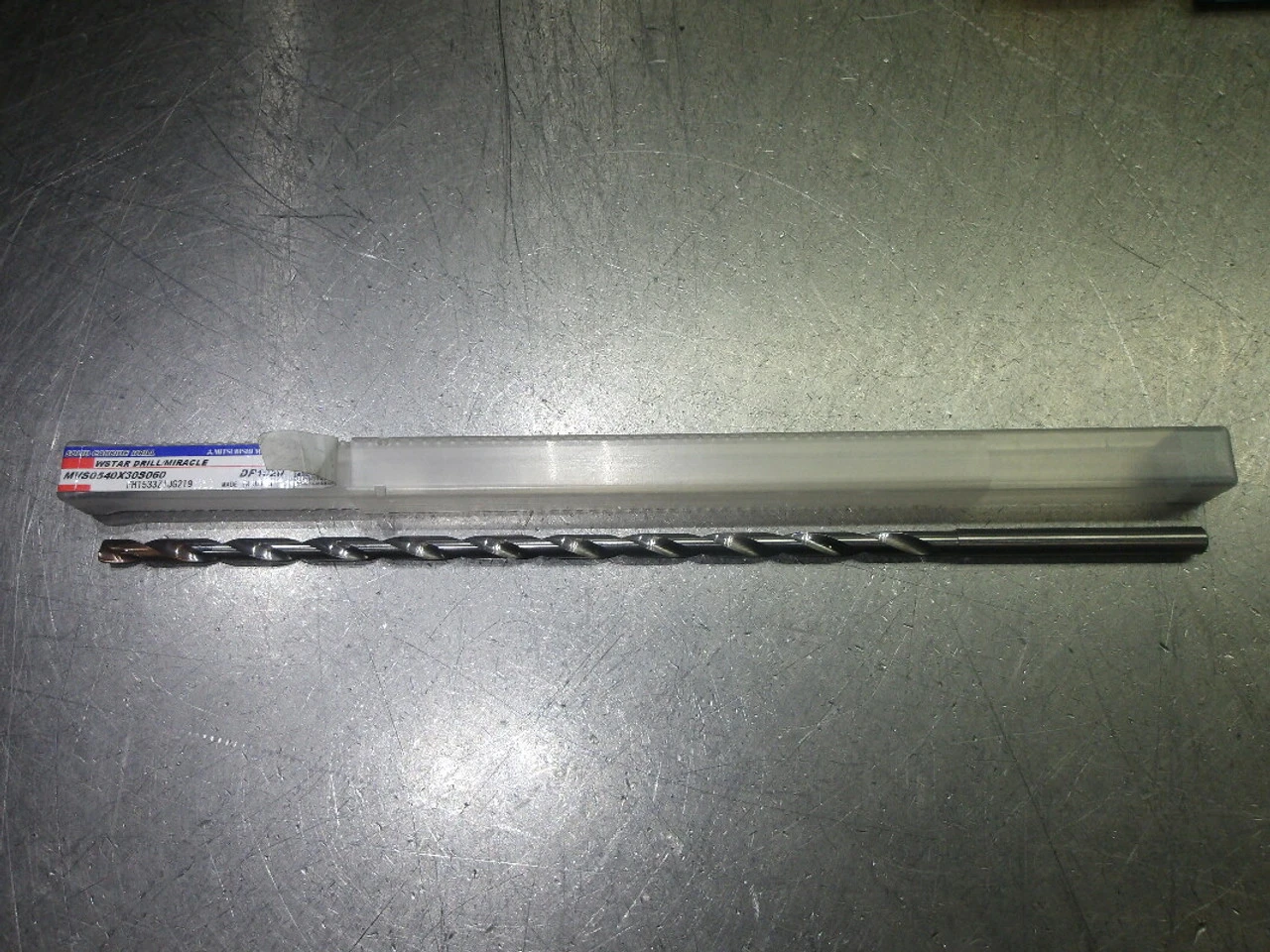 Mitsubishi 5.40mm Coolant Thru 30xd Carbide Drill MVS0540X30S060 DP1020 (LOC2927B)