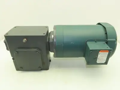 Leeson Gearmotor 30:1 Reducer 58 RPM 1Hp 230/460V 56C RH Morse Raider 262Q56R30