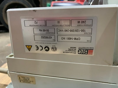 USED BTG MEK 2500