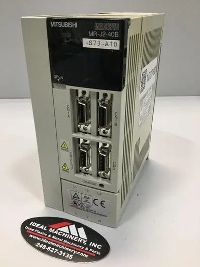 Used MITSUBISHI MR-J2-40B-S73-A10 Servo Drives | Ideal Machinery #663816