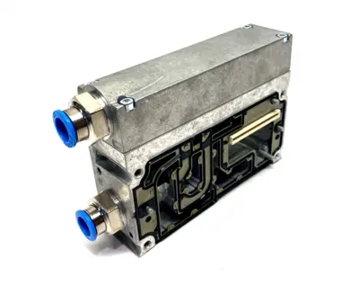 VABF-S6-1-P1A7-G12, VABF-S6-10-P1A7-G12, 539231 | Festo VABF-S6-10-P1A7-G12 Manifold Supply Plate 539231 - Used