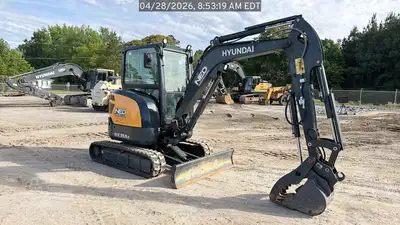 Used 2025 HYUNDAI HX35AZ Crawler Excavators - Mini North Carolina US | National Equipment Dealers #1422361