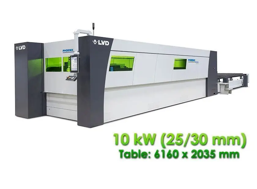 USED LVD PHOENIX 6020 - 10 KW FIBERLASER