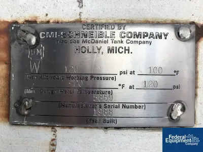 USED 1988 EIMCo 60 HP EIMCO Tank Mounted Disperser, 304 S/S