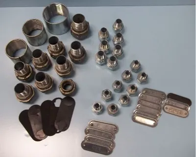 QTY. 1. LOT CROUSE HINDS ELECTRICAL FITTINGS CONSI...