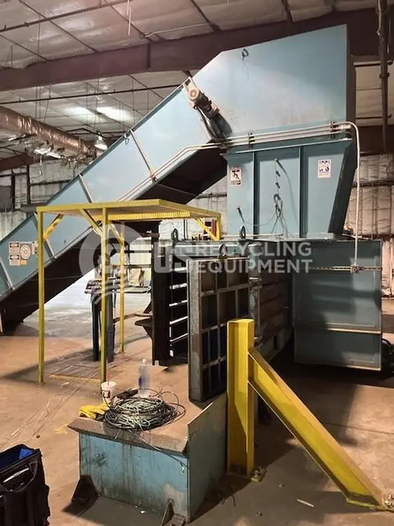 Used 2004 IPS CD-865-HS-30 CLOSED DOOR HORIZONTAL Balers Missouri US | US Recycling Equipment #1486549