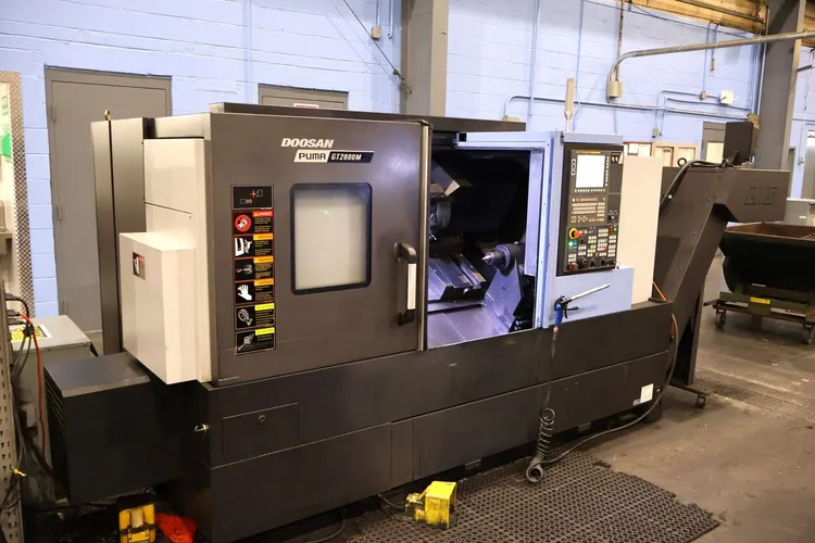 Used 2018 DOOSAN PUMA GT2600M CNC Lathes Maryland US | Clark Machinery Sales, LLC 9 #182184