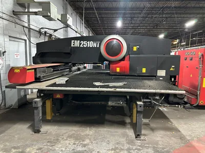 Used 2004 AMADA EM 2510NT Turret Punches Illinois US | Revelation Machinery #1547950