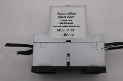 AUTOMATION DIRECT 1-1.6 A MAUNAL STARTER MS25-160 L-198