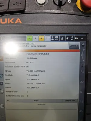 USED 2024 KUKA KR10 R1100