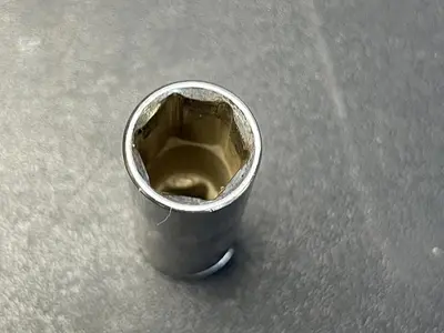 Chrome Vanadium " 6 Point 1/2 Deep Socket