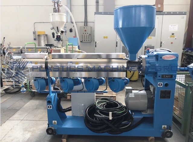 60mm NEW Amut Single Screw Extruder, 28:1 L/D