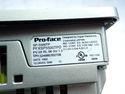 Used PROFACE SP5500TP Electrical Panels | HGR 24 #742073