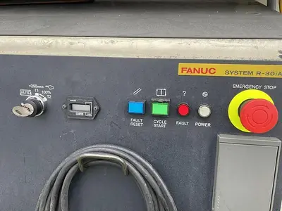 Used 2008 FANUC M10IA DUAL ARM ROBOTIC FOAM CELL WITH A/B SIDED INDEX TABE/ COULD CONVERT TO WELD CELL Robotic Welding Cells | Harbor Machinery Inc. #1283347
