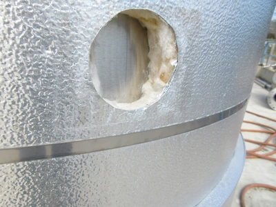 Vertical Tanks ss NEW 550 gallons