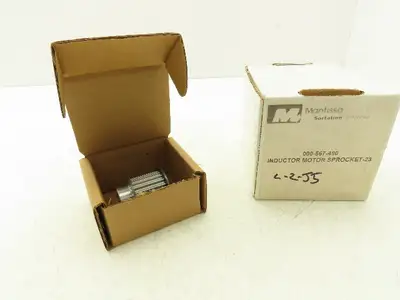 Mantissa 000-567-490 Rev A Inductor Motor Sprocket 23 Tooth 1-1/16"W .6260/.6265