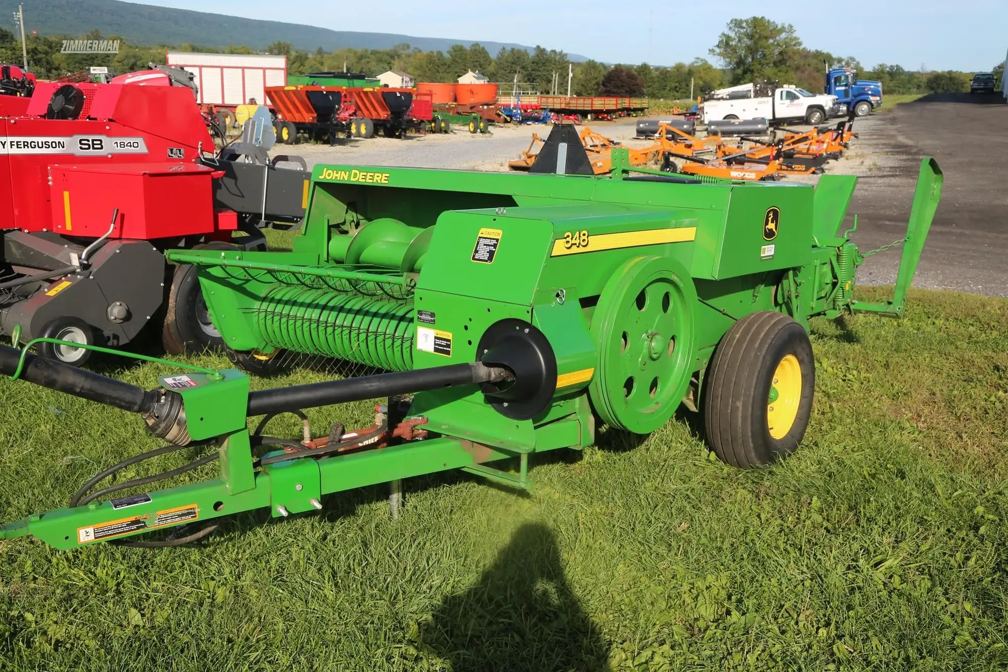 Used 2021 JOHN DEERE 348 Square Balers Pennsylvania US | Zimmerman Farm Service #1488167