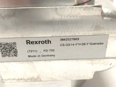 New | in-Stock BOSCH REXROTH 3842527869 Gear Accessories | Maverick Industrial Sales #1101545