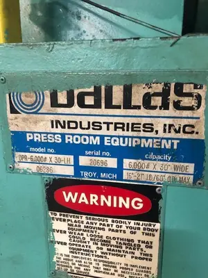 USED DALLAS DPR 600-30/DPS-2 1/4-7-30/DR-430