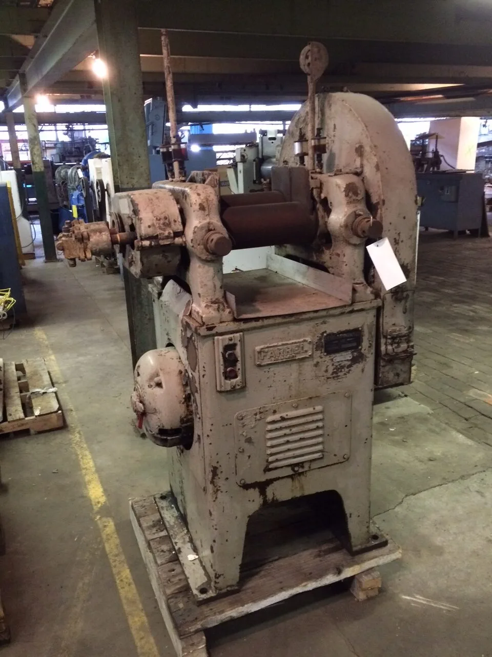 5″ x 6″ x13″ Farrel Rubber Mill, Item # 1691