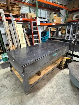 GRANITE PLATE 4'x8'x10" Inspection & Test Equipment | Global Machine Brokers, LLC (2)